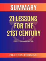 Summary of 21 Lessons for the 21st Century by Yuval Noah Harari