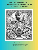 Coloring Prosperity: Genie-Inspired Mandalas and Wealth Journal