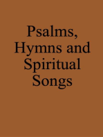 Psalms, Hymns and Spiritual Songs: Anabaptist Hymnbook