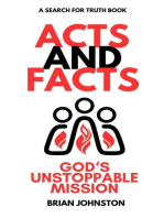 Acts and Facts: God's Unstoppable Mission: Search For Truth Bible Series