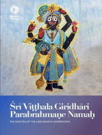 Śrī Viṭṭhala Giridhāri Parabrahmaṇe Namaḥ