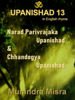 Upanishad 13: In English rhyme