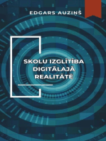 Skolu izglītība digitālajā realitātē