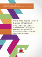 Para uma teoria crítica latino-americana: uma crítica da crítica democrático-liberal por Roberto Gargarella ao novo constitucionalismo latino-americano