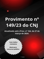 Provimento Cnj Nº 149, De 30 De Agosto De 2023