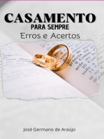 Casamento Para Sempre - Erros E Acertos