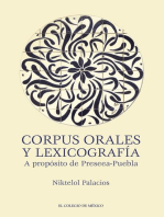 Corpus orales y lexicografía. A propósito de Preseea-Puebla
