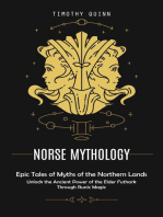 Norse Mythology: Epic Tales of Myths of the Northern Lands (Unlock the Ancient Power of the Elder Futhark Through Runic Magic)