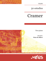 Cramer 50 estudios: Para piano
