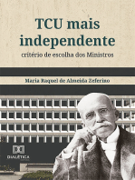 TCU mais independente: critério de escolha dos Ministros
