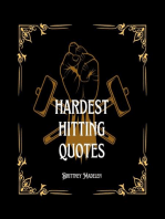 100 Hardest Hitting Quotes