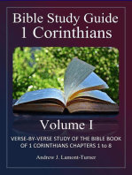Bible Study Guide: 1 Corinthians Volume I: Ancient Words Bible Study Series