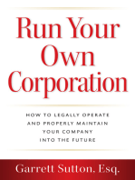 Run Your Own Corporation