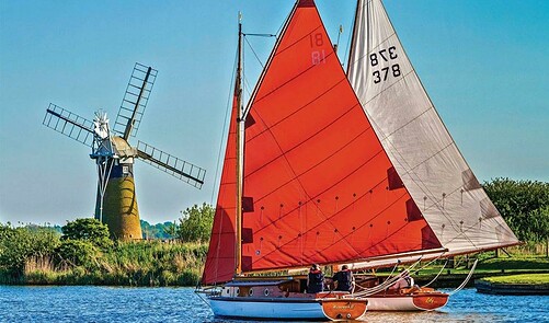 Classic Walk Boat-chasing In The Broads - BBC Countryfile Magazine ...