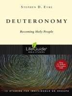 Deuteronomy: Becoming Holy People