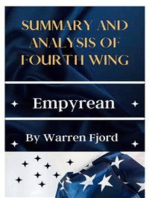 Summary and Analysis of Fourth Wing: Fourth Wing