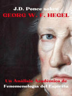 .D. Ponce sobre Georg W. F. Hegel