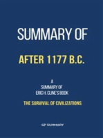 Summary of After 1177 B.C. by Eric H. Cline: The Survival of Civilizations