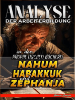 Analyse der Arbeiterbildung in den Prophetischen Büchern Nahum, Habakkuk und Zephanja: Die Lehre von der Arbeit in der Bibel, #20