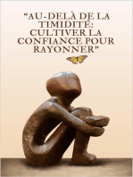 Au-delà de da timidité cultiver la confiance pour rayonner "