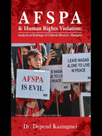 AFSPA & Human Rights Violation: Analytical findings of Ukhrul District, Manipur