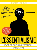 L'essentialisme: L'art de choisir l'essentiel dans la vie