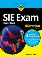 SIE Exam 2025/2026 For Dummies (Securities Industry Essentials Exam Prep + Practice Tests & Flashcards Online)