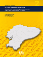 Estado en construcción: Reflexionando sobre las capacidades estatales en el ámbito económico en el Ecuador