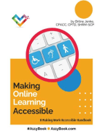 Making Online Learning Accessible: A Making Work Accessible Handbook