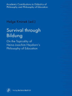 Survival through Bildung: On the Topicality of Heinz-Joachim Heydorn's Philosophy of Education