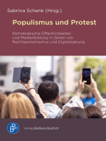 Populismus und Protest: Demokratische Öffentlichkeiten und Medienbildung in Zeiten von Rechtsextremismus und Digitalisierung
