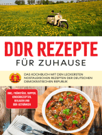 DDR Rezepte für zuhause