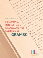 Hegemonia, intelectuais e educação nos escritos de Gramsci