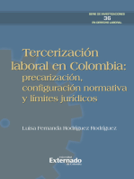 Tercerización laboral en Colombia: precarización, configuración normativa y límites jurídicos