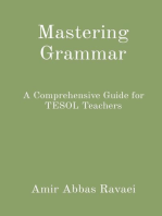 Mastering Grammar: A Comprehensive Guide for TESOL Teachers