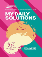 My Daily Solutions 2024 May-August
