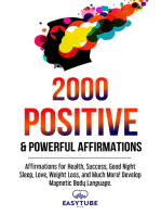 2000 Positive & Powerful Affirmations
