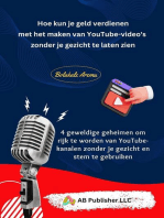 Hoe kun je geld verdienen met het maken van YouTube-video's zonder je gezicht te laten zien