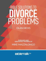 Bible Solutions to Divorce Problems