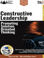 Constructive Leadership – Promoting Solution-Oriented Thinking