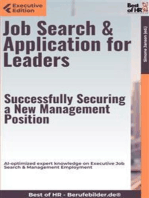 Job Search & Application for Leaders – Successfully Securing a New Management Position