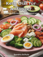 Keto Diät für Anfänger, Diätplan, Diät Rezepte und gesund leben