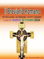 Il Breviario Romano in italiano, in ordine, tutti i giorni per Luglio, Agosto, Settembre 2024