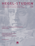 Hegel-Studien Band 53/54: Hegels Rechtsphilosophie