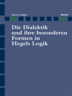 Die Dialektik und ihre besonderen Formen in Hegels Logik: Entwicklungsgeschichtliche und systematische Untersuchungen
