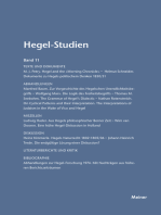 Hegel-Studien Band 11