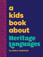 A Kids Book About Heritage Languages