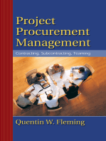 Project Procurement Management: Contracting, Subcontracting, Teaming