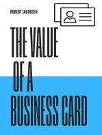 Value of a Business Card
