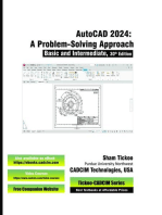 AutoCAD 2024: A Problem - Solving Approach, Basic and Intermediate, 30th Edition